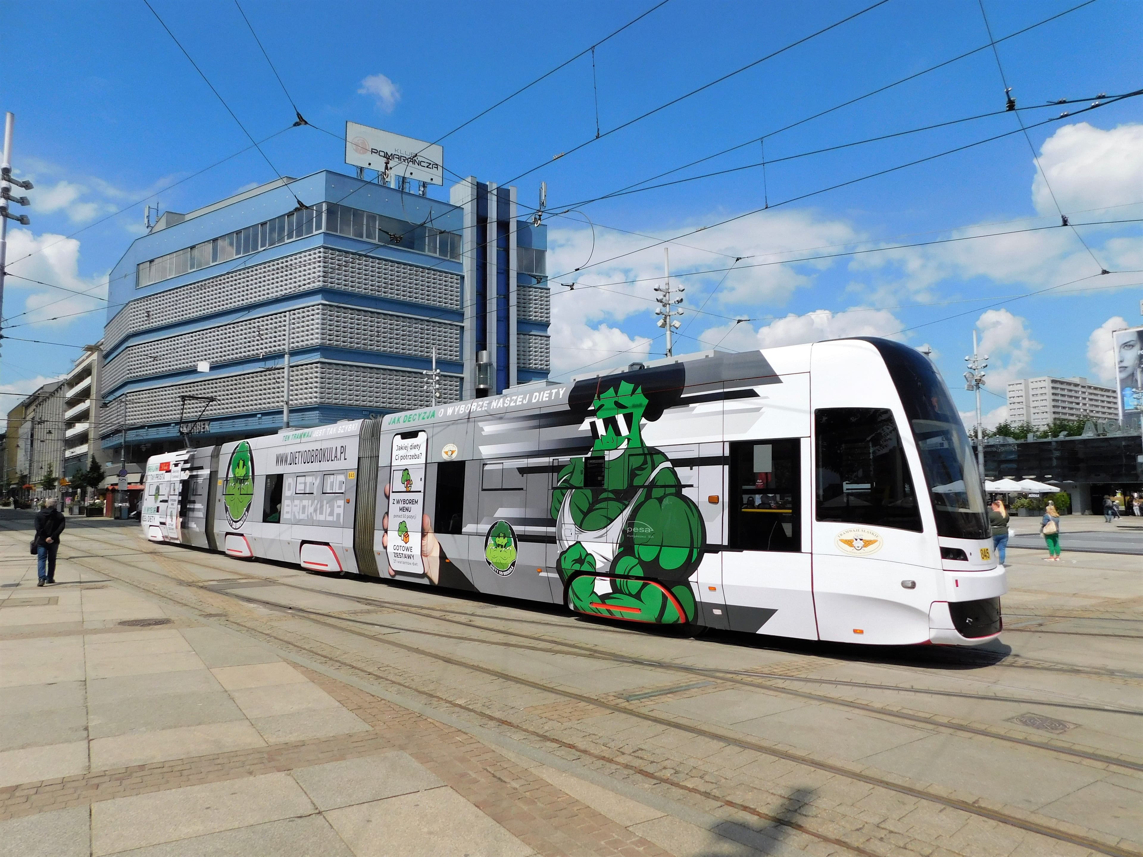 Reklama na tramwaju