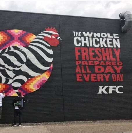 Mural reklamowy