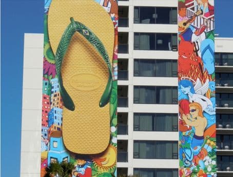 Mural reklamowy