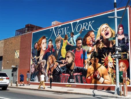 Mural reklamowy