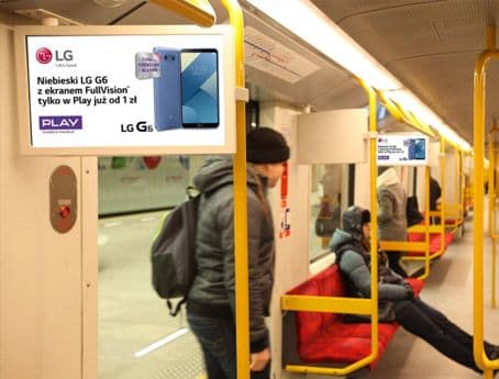 DOOH w metrze